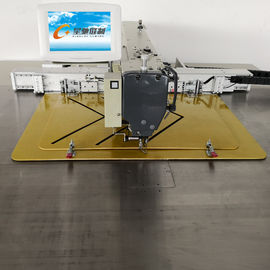 China Máquina de coser programable industrial controlada por ordenador con tacto de la pantalla del LED proveedor