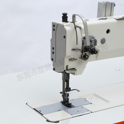 Máquina de coser de la aguja del doble de la alimentación del unísono para el sofá del asiento de carro proveedor